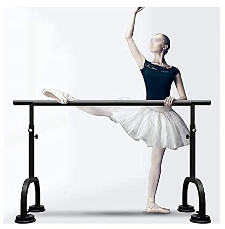 Landing Ballettstange, Feste höhenverstellbare Tanzstange aus massivem Holz, Fitness-Ballettstange für Dehnübungen