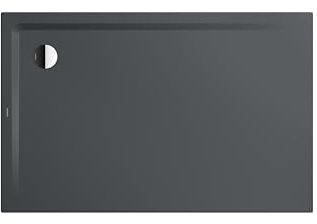 Kaldewei SUPERPLAN 1854-5, Duschwanne mit Wannenträger extraflach, 90x150cm, 385447983674, Farbe: warm grey 85