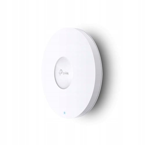 TP-Link EAP613 AX1800 Gigabit Dualband WiFi 6 WLAN Access Point (Omada SDN, zentrales Management, 1 Gigabit Port, nahtloses WLAN-Roaming, PoE/DC angetriebene) weiß
