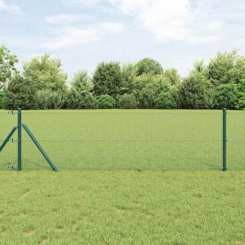 Tidyard Valla de Alambre Soldado PVC 10m x 40cm - Seguridad y Estilo para Exteriores Modelo LYKLYD-42005126ES