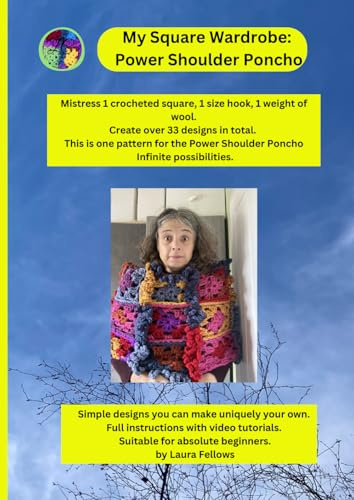 My Square Wardrobe: Power Shoulder Poncho