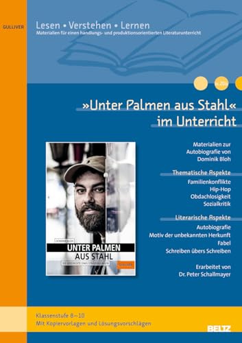 »Unter Palmen aus Stahl« im Unterricht: Materialien zum Jugendroman von Dominik Bloh (Klassenstufe 8-10, mit Kopiervorlagen) (Beltz Praxis / Lesen - Verstehen - Lernen)