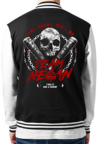 clothinx Collegejacke Unisex Team Negan