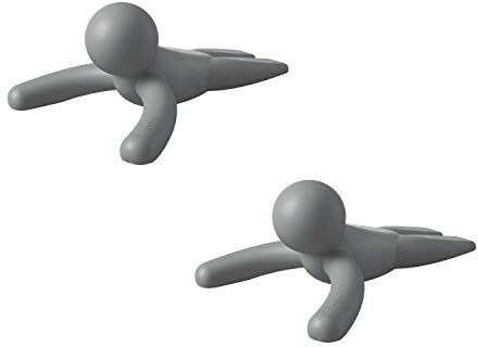 Umbra Buddy Türstopper, Thermoplastische Elastomere, Grau, 15 x 10.5 x 5.7 cm, 2, Anthrazit