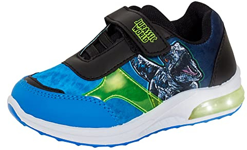 Jurassic World Boys Light Up Trainers Multi EU 28 / UK 10