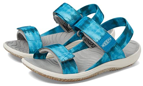 KEEN Unisex barn Elle Backstrap Slingback sandaler, Sea Moss Fjord blå, 36 EU