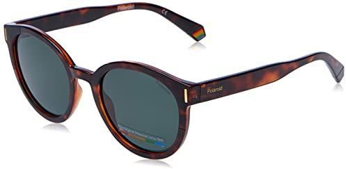 POLAROID Pld 6185/s 086/UC HAVANA Sunglasses Women's Polycarbonate, Standard, 52