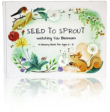 LIFETOO Andenken Schwangerschaftstagebuch Baby Erinnerungsbuch Jahre 1-5 für Baby Junge oder Mädchen - Personalisiertes Babybuch für jeden Meilenstein - geschlechtsneutral Baby Journal Scrapbook