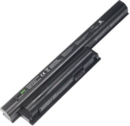 BATTREVO Batterie d'ordinateur Portable 65Wh/6000mAh VGP-BPS26 VGP-BPL26 VGP-BPS26A VGP-BPS26S pour Sony Vaio SVE151J11M SVE151J13M PCG-71811M PCG-71911M PCG-91211M PCG-61714M PCG-61813L PCG-71614M