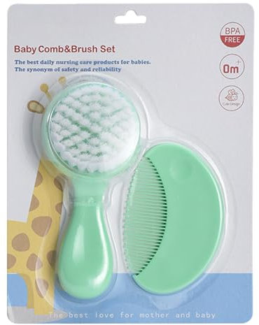 Baby-Pflegehaarbürste,Baby-Haarbürste,Haarmassagebürste mit weichen Borsten für Kinder - Babyhaar-Entwirrungsbürste für, Mädchen, Kinder, Kleinkinder