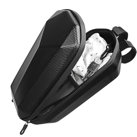 Bolsa de Almacenamiento Frontal para Manillar, Bolsa de Transporte para Scooter, Bolsa de Scooter eléctrico de 3 L, prácticos Accesorios para Patinete eléctrico para Llevar teléfono, Cartera y Bolsa