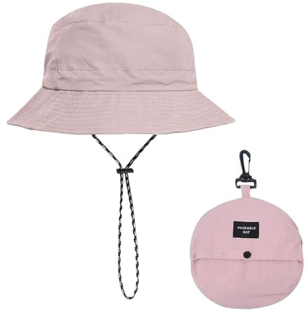 Sonnenschutz Hut, Fischerhut, Sonnenhut Herren, Sonnenhut Damen Faltbar, Regenfest, Sonnenschutz, Wanderhut, Schnelltrocknend, Atmungsaktiver,Für Strand,Schwimmbad,Park,Camping,Picknick,Wandern,Reisen