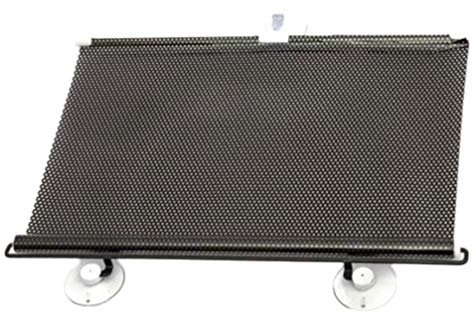 SEWACC Verdunkelungsrollo Mit Saugnäpfen Tragbarer Verdunkelungs-Sonnenschutz Rollo Für Fenster Für Zuhause Büro Auto