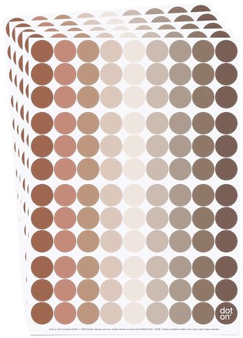 dot on Klebepunkte marking 20 mm | 535 Sticker | perfekt als Ergänzung für alle dot on Kalender | Aufkleber Klebepunkte dots Planen Organisation Motivation Dekoration