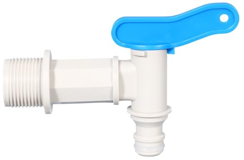 TOTE VALVE ADAPTER, Tank Hose Adapter - Hose Connection Plug Tank Adapter - Tap Valve - Leak-proof Fine Thread Accessories, Outdoor Water Spigot for Gallon Bag - Run