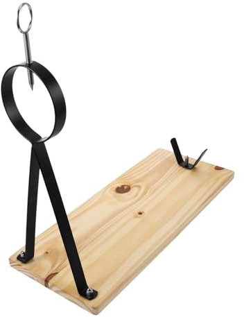 Holibanna Ham Storage Holder Sturdy Desktop Rack Spanish Ham Stand Kitchen Organization