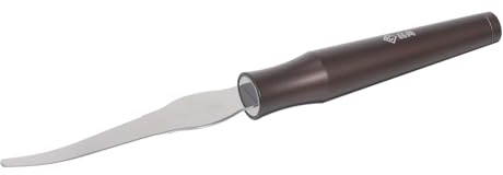 Gatuida Pelador de Naranjas Inoxidable con Dentada Herramienta Manual para Cocina y Frutas Mango Ergonómico para Pelar Cítricos Fácil y Seguro para Uso Doméstico