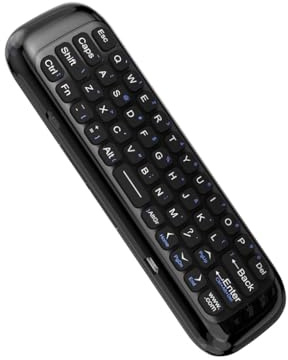 Zambuph Fly Pour Air Mouse Mini clavier sans fil 2.4G RF Télécommande compatible Bluetooth Boîte de claviers de jeu portables