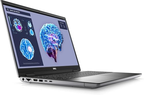 DELL Precision 7680 Intel Core???? i9 i9-13950HX Workstation mobile 40,6 cm [16] Full HD+ 32 GB DDR5-SDRAM 1 TB SSD NVIDIA RTX 3500 Ada Wi-Fi 6E [802.11ax] Windows 11 Pro Nordic Grigio (Dell Precisi