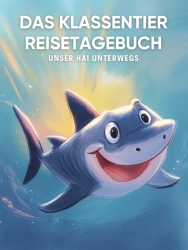 Das Klassentier Reisetagebuch: Unser Hai unterwegs: Tagebuch und Erinnerungsbuch für die Haiklasse in der Grundschule ab Klasse 1