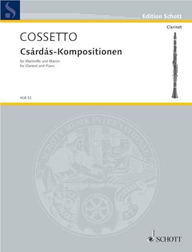 Csárdás-Compositions: clarinet and piano.