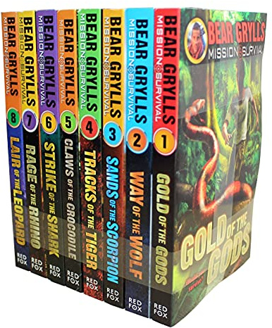 Bear Grylls Collection - 8 Books (RRP £55.92)
