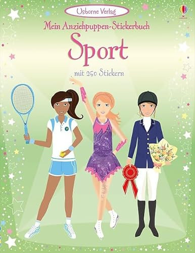 Mein Anziehpuppen-Stickerbuch: Sport