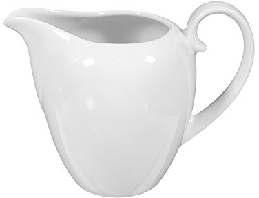 Milchkännchen 9,7 cm Rondo white uni 00007 8 Stück von Seltmann Weiden