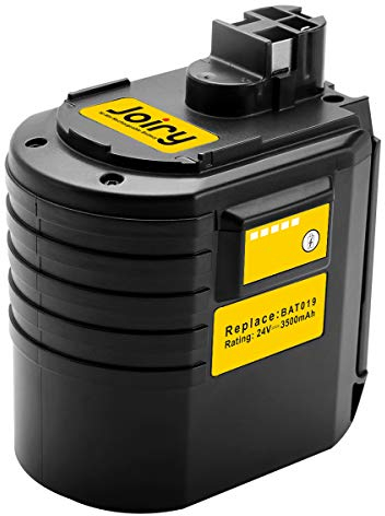 Joiry 24V 3.5Ah Batteria per Bosch GBH24VRE GBH24VFR GBH24VSR BBH24VRE BAT019 BAT020 BAT021 11225VSR 2607335082 2607335216 2607335190 2607335163, Ni-MH Battery