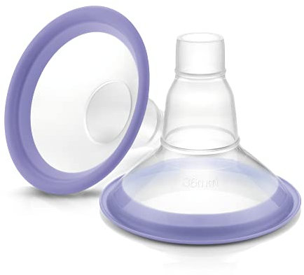 Saugaufsätze für Lansinoh Milchpumpen - Größe XL (36 mm), 2 Stück