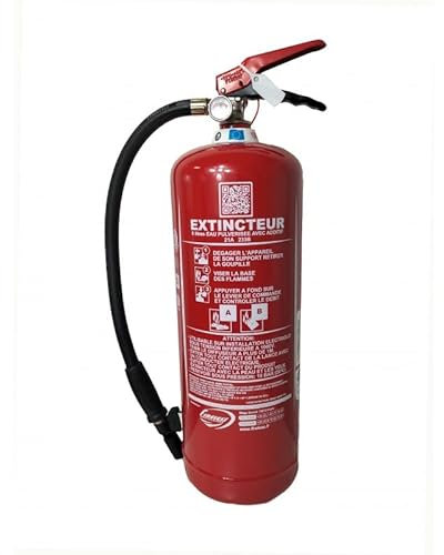 Extincteur 6L Eau NF Pulvérisée avec QRCODE POUR FORMATION
