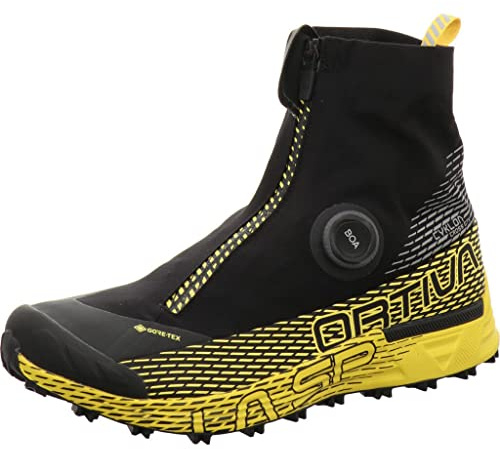 La Sportiva Cyklon Cross GTX, Scarpe Trail Running Uomo, Nero Giallo, 43 EU