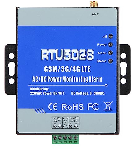 Sistema di Allarme gsm RTU5028 Monitoraggio dello Stato della Tensione di Alimentazione gsm per interruzione di Corrente/Allarme di ripristino(Spina Standard Europea)