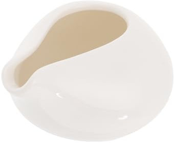 IMIKEYA 1pc Ceramic Gravy Sauce Boat Gravy Boat Sauce Jug Individual Jugs for Serving Mini for Steak Soup Salad Dressing