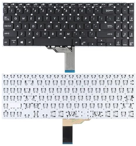 Teclado de repuesto para portátil ASUS Vivobook X512, X512D, X512DA, X512F, X512FA, X512U, versión estadounidense
