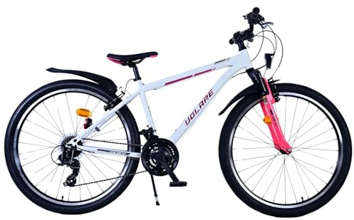 Volare XC Race Kinderfahrrad - 26 Zoll - 21 Gang - Weiß Pink
