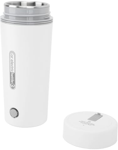 Elektrischer Warmwasserbereiter, Multifunktionaler Tragbarer 350-ml-Wasserkocher (12V)