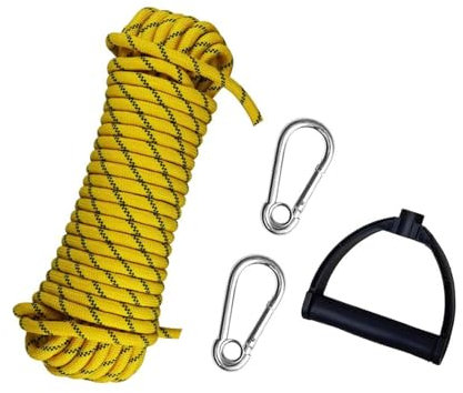 Ukbzxcmws Wasserski Seil Mit Und Karabinerschnallen Nylon Abschleppseil Schlittenwagen Zugseil Wakeboard Seil Wassersportlinie