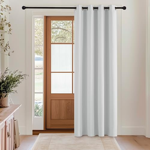 KGORGE Türvorhang Blickdicht Vorhang 230cm Lang Thermovorhang Hitzeschutz