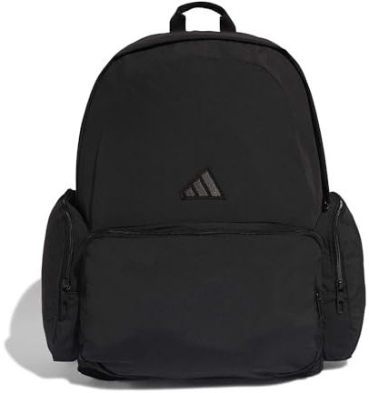 adidas Unisex Essentials Supersize Backpack, black/white, One size