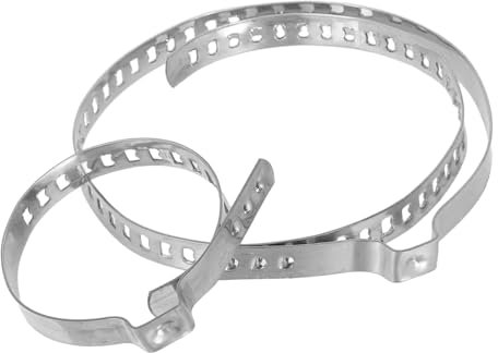 Luxshiny 2 Stücke Auto Joint Boot Schellen Edelstahl Universal Einstellbare Antriebswelle Stiefel Band Crimp Schellen Für Autos Atv Utv Fahrzeuge