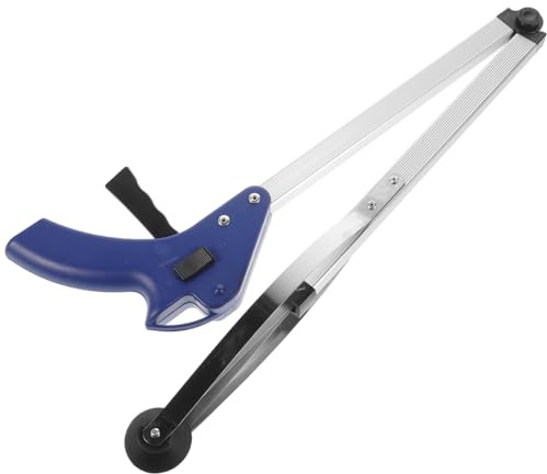 VICASKY Pince de Ramassage Pliante avec Longue Poignée Outil de Préhension Ergonomique pour Déchets Domestiques et Extérieurs pour Personnes Âgées et Nettoyage Facile