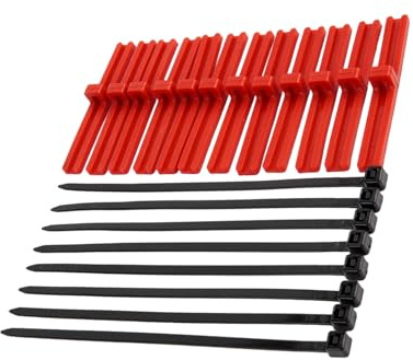 VlHpnpe 12 x Angelhakenhalter, tragbare Angelhaken, Aufbewahrungslösung, elastisches Silikon, sicherer Halter, dauerhafter Silikon-Halter