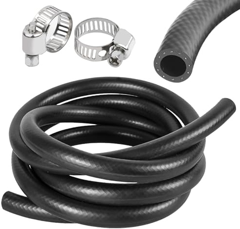 Tubo in gomma EPDM per radiatore, diametro 2 m, diametro 6 mm