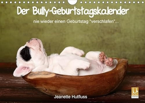 Der Bully-Geburtstagskalender - nie wieder einen Geburtstag verschlafen... (Wandkalender immerwährend DIN A4 quer) Monatskalender