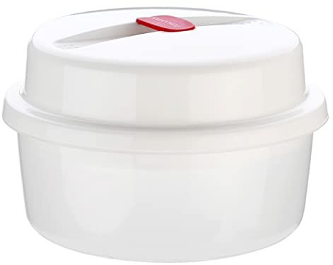 Tescoma 705014 Purity Microwave Pentola Multiuso, Plastica, Bianco, 25 x 20.8 x 11.5 cm