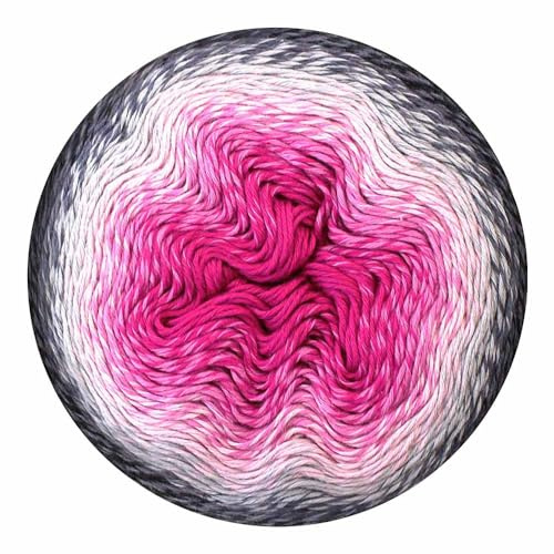 Scheepjes 1698-788 Whirl Wollgarn, 1000 Meter Länge, Nacht Zeit Bubbles