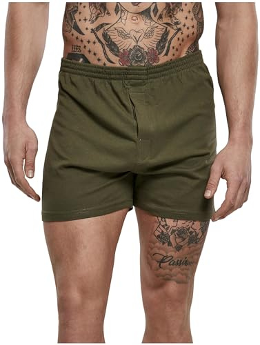 Brandit Underbyxor Typ Boxer Män, Oliv, 7XL