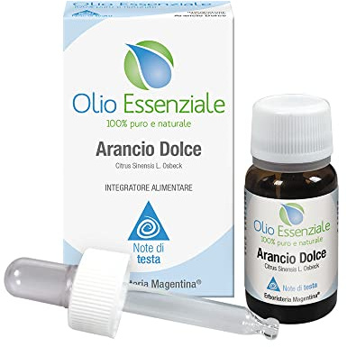 Erboristeria Magentina Olio Essenziale di Arancio Dolce (Citrus sinensis L. Osbeck) 10 ml