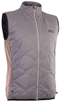 ION Shelter Hybrid Padded Fahrrad Windweste Shark grau 2023: Größe: L (52)